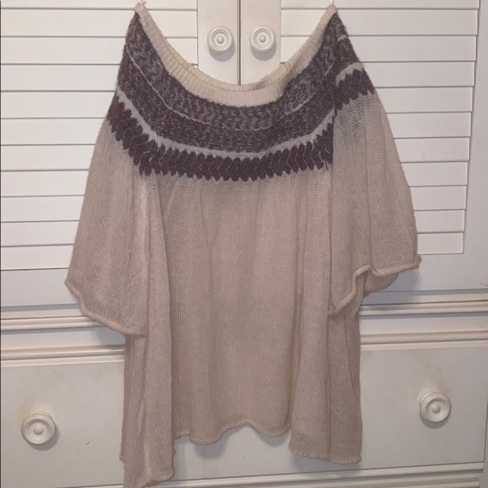 Free People Off the Shoulder Sweater